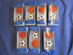 Lot Of 14 Sports Basketball Soccer Kids Cabinet Knob Drawer Pulls Hardware. Fixed Price $37.99.