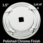 Baldwin 4613-260 Edinburgh Knob Handle Back Plate Polished Chrome ( Lot Of ). Fixed Price $22.99.