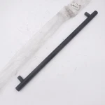 Emtek 86352US19 18" Center To Bar Appliance Pull Flat Black 21-1/4" Oal. Fixed Price $219.99.