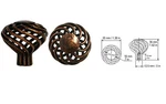 Cabinet Pull Drawer Handle Birdcage Knob Kitchen Hardware Antique Copper Machine. Fixed Price $68.00.