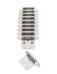 10 Pack Style Selections Flush Self-closing Cabinet Hinges Satin Nickel. Fixed Price $14.99.