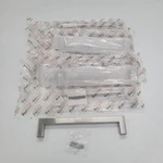 Probrico 8 Pack Brushed Nickel Square Handles Kitchen Cabinet Pulls Drawer 6.4". Fixed Price $13.39.