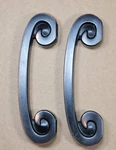 Amerock Swirl 3 Cabinet Pulls Oil Rubbed Bronze Scroll Handles Lot Of 2. Fixed Price $9.99.