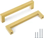 35 Pack Inch Gold Cabinet Pulls Brushed Brass Drawer Handles Modern. Fixed Price $80.06.
