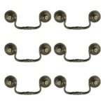 Pastlla 6 Pcs Antique Bail Handle Drop Pulls Vintage Bronze. Fixed Price $22.85.