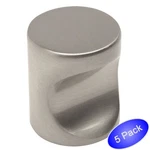 5 Pack - Cosmas Cabinet Hardware Satin Nickel Finger Pull #3312SN. Fixed Price $7.65.