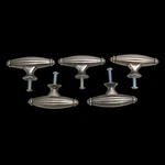 Lot Of Amerock Cabinet Knob Blythe Weathered Nickel Handle 2 5/8. Fixed Price $18.95.