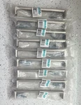 Lot Of 9 Laurey Metro In. Center-to-center Satin Nickel Cabinet Bar Pull 41328. Fixed Price $39.99.