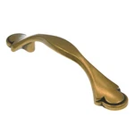 Amerock Rustic Finishes BP76295-R1 Regency Brass 3"CC Ornate Cabinet Handle Pull. Fixed Price $11.65.