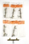 (6) Amerock Burnished Brass Drawer Cabinet Pull BP742-BB 3" On Center Nos. Fixed Price $24.59.