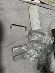 Hafele Chrome Wire Pull Center, 1-1/4 Protrusion New Lot Of 10 Pieces. Fixed Price $10.00.