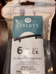 New Liberty Hardware 6 Arched 3 Center Bronze W/copper Highlights Pull. Fixed Price $17.89.