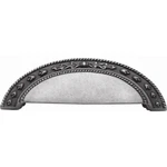 Satin Pewter Antique 3"CC Hickory Hardware Chartres P7330-SPA Cabinet Cup Pull. Fixed Price $7.78.