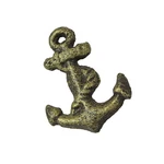 Set Of 6 Rustic Bronze Cast Iron Ship Anchor Drawer Pull Nautical Decor. Fixed Price $22.23.