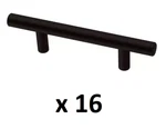 *16* Franklin Brass Solid Bar 3 In. (76 Mm) Matte Black Cabinet Drawer Pulls. Fixed Price $19.99.