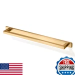 Tunny Pack Square Solid Cabinet HANDLES-10.08"/256MM Screw Spacing Brushed Cha. Fixed Price $110.60.