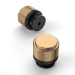 Amerdeco 10 Pack Champagne Bronze Blk Knurled Cabinet Knobs Kitchen Pull. Fixed Price $24.65.