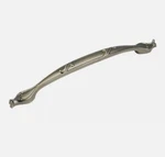Schaub & 264-AN French Farm 12" C-c Antique Nickel Cabinet Pull Decor New. Fixed Price $47.50.