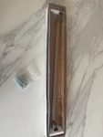 Amerock BP55281 Nickel Blackrock 18" Center To Appliance Pull. Fixed Price $90.00.
