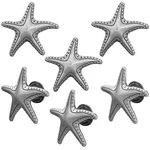 6PCS Nautical Beach Sea Style Themed Starfish Shape Cabinet Knobs Furniture D.... Fixed Price $26.37.
