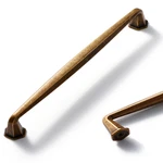 Jiasenbao 5 Pack Antique Brass Cabinet Pulls 6.3 Hole Center Vintage Drawer. Fixed Price $47.30.