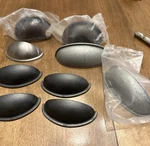 Lot Of 9 Berenson Al Cup Bin Drawer Pulls Venetian Bronze & Mixed Finishes. Fixed Price $14.99.