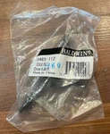 Baldwin 0465-112 Estate Collection Edge Pull Door Hardware Venetian Bronze New. Fixed Price $12.00.