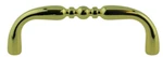 (12 Pack) 3" Ornate Wire Pull Polished Brass. Fixed Price $13.84.