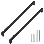 Cabinet Matte Black Handles Square Drawer Pulls, 10 Pack 15 Inc.... Fixed Price $66.05.