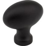 Lyon 1-9/16" Length Cabinet Oval Knob, Matte Black Hardware For Kitchen & Bath. Fixed Price $9.76.
