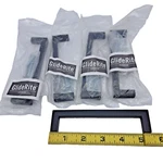 5" Cabinet Drawer Bar Pulls Matte Black Solid Square Slim 21683-128-MB-1 Pack. Fixed Price $14.97.
