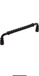 Top Knobs M674 Twist 8" Center Handle Cabinet Pull - Black. Fixed Price $33.99.