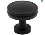 Amerock Cabinet Knob Matte Black 1-1/2 Inch (38 Mm) Diameter Exceed. Fixed Price $11.99.