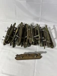 Vintage Amerock Cabinet Pulls And Backplates. Fixed Price $85.00.
