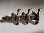 Gander Mtn. Triple Mallards Antique Copper Wildlife Cabinet Pull Handle. Fixed Price $14.99.