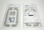 Two Ikea Bagganas Beige 2 Packs, 5/8", Total Of 4 Handles, 805.880.01 New. Fixed Price $19.99.