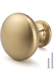 50 Pack Warm Gold Cabinet Knob Solid Kitchen Drawer Hardware. Fixed Price $46.75.
