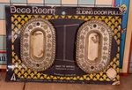 Deco Room #961 Recessed Sliding Door Pulls 1970 American Tack Hardware Nip Nos. Fixed Price $25.00.
