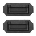 Antrader 2 Pcs Zinc Alloy Handle Drawer Hidden Cabinet Embedded Pull R.... Fixed Price $20.72.