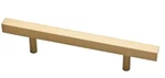 Lot Of 2-LIBERTY P37280C-CZ-CP Square 3-3/4 In Drawer Pull Champagne Bronze. Fixed Price $18.95.