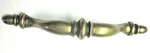 National 3897 Drawer 1960S Pull Handle Colonial Dark Brass 3" Centers Vtg Mcm. Fixed Price $6.90.