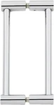Alno G715-6 Chrome Contemporary I 6" Center To Back Door Pull Set. Fixed Price $89.95.