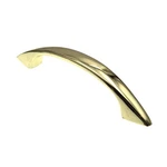 Ultra Hardware Designer's Edge Arch Pull 3" Ctr Polished Brass 59145. Fixed Price $6.10.