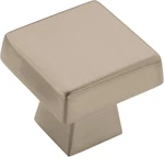 Amerock 1-1/2" Blackrock Oversized Square Cabinet Knob Satin 14 Lot BP55273G10. Fixed Price $45.00.
