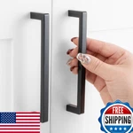 Askano 20-PACK 5" Hole Black Square Bar Cabinet Pull Handle Kitchen Drawer. Fixed Price $60.90.