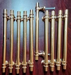 Lot Liberty Bar Pulls 6 " Center To Stainless Steel/gold P02101-SS-C. Fixed Price $34.99.