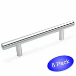 *5 Pack* Cosmas Cabinet Hardware Polished Chrome Bar Pull #305-96CH. Fixed Price $9.89.