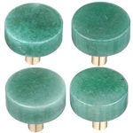 Mookaitedecor Set Of 4 Green Aventurine Drawer Knobs With Screws, Crystal Sto.... Fixed Price $45.16.