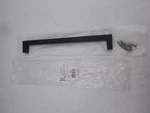 Top Knobs Square Bar 12" Centers Appliance Pull In Flat Black TK164BLK. Fixed Price $83.99.