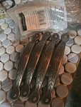 Styleselections Item #0099849 3" Aged Bronze Finish Pull. Fixed Price $25.00.